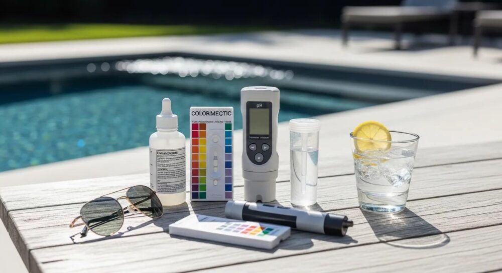 Brookfield pool water testing at home